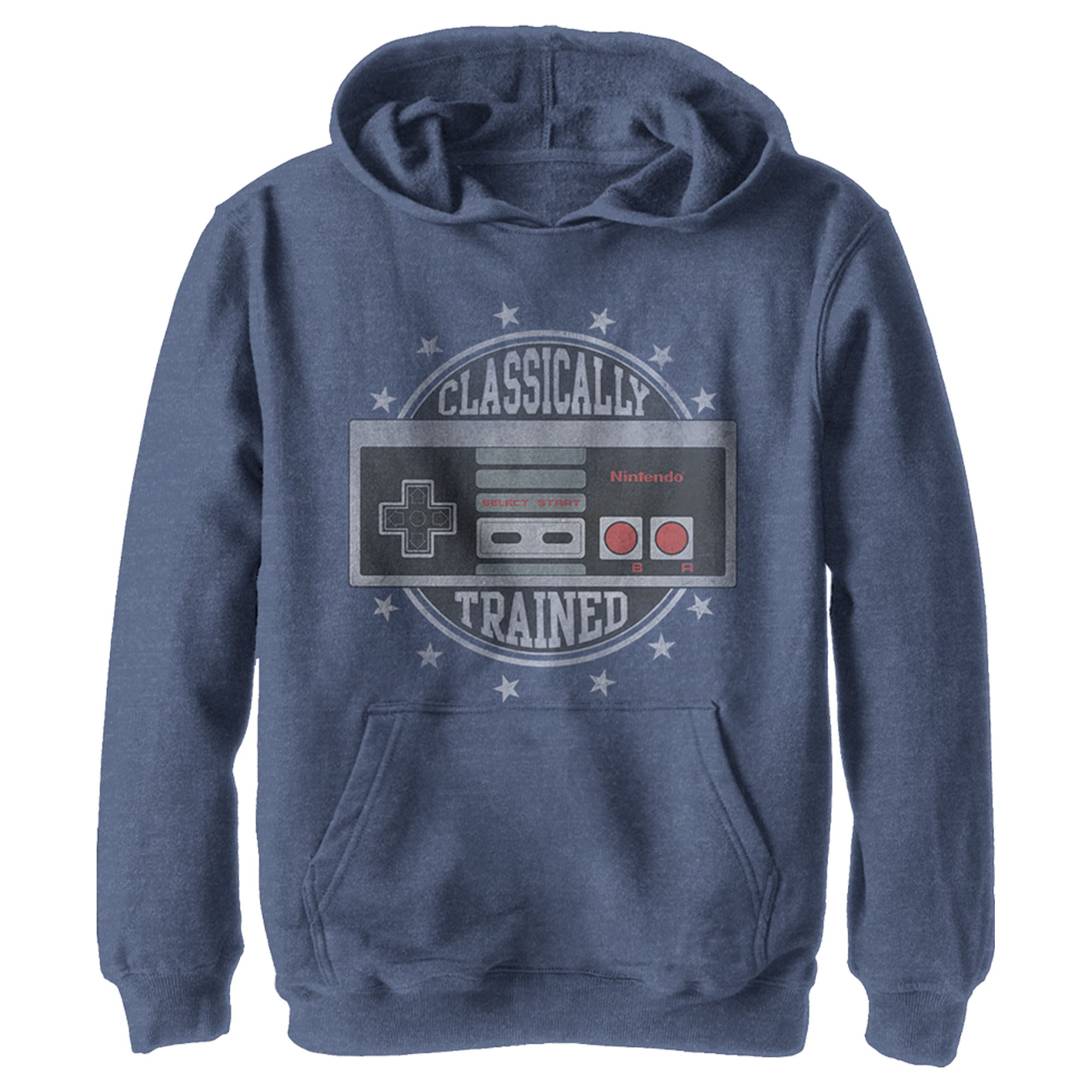 Boy’S Nintendo Classically Trained Pull Over Hoodie