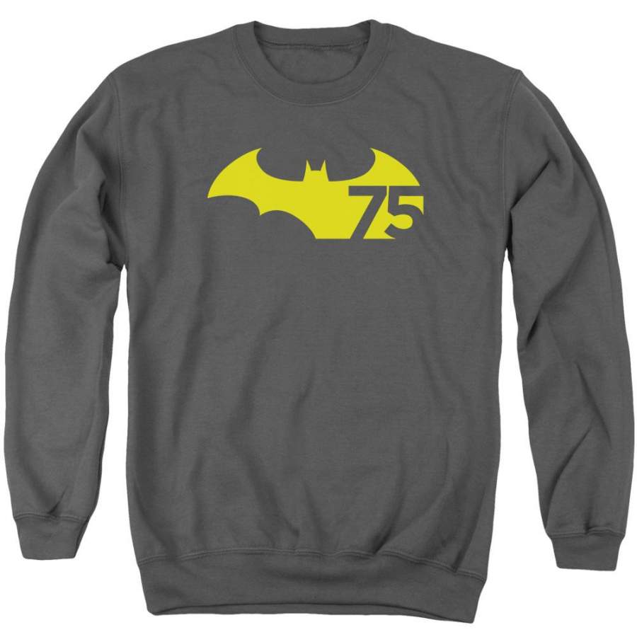 Batman – 75 Logo 2 Adult Crewneck Sweatshirt