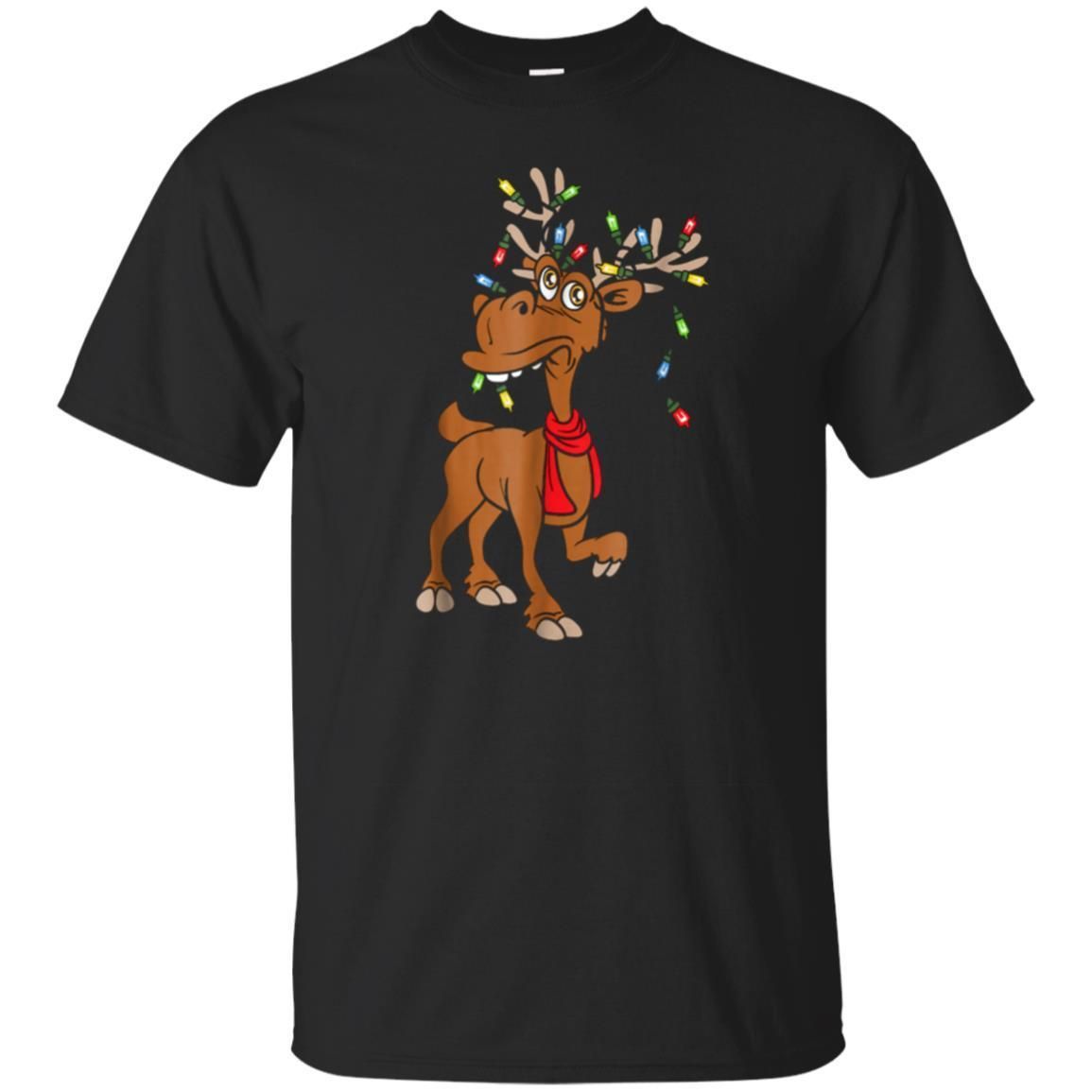 Buy Merry Christmas Xmas Funny Cool Reindeer Cute T Shirt