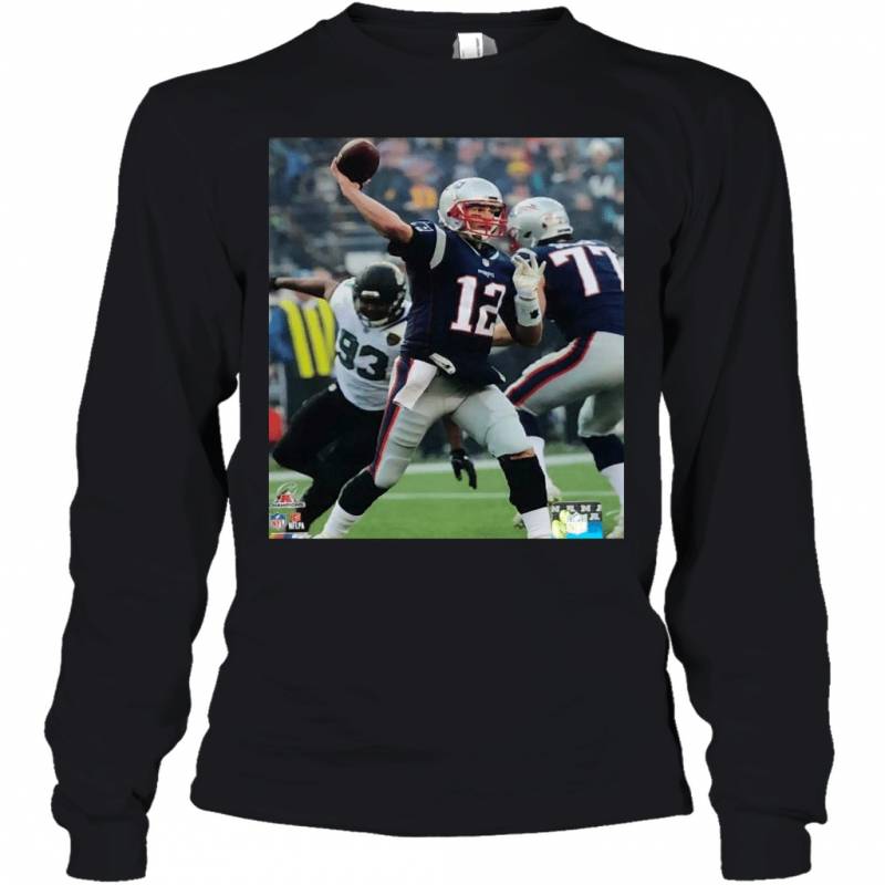 Tom Brady Framed New England Patriots AFC Championship Youth Long Sleeve