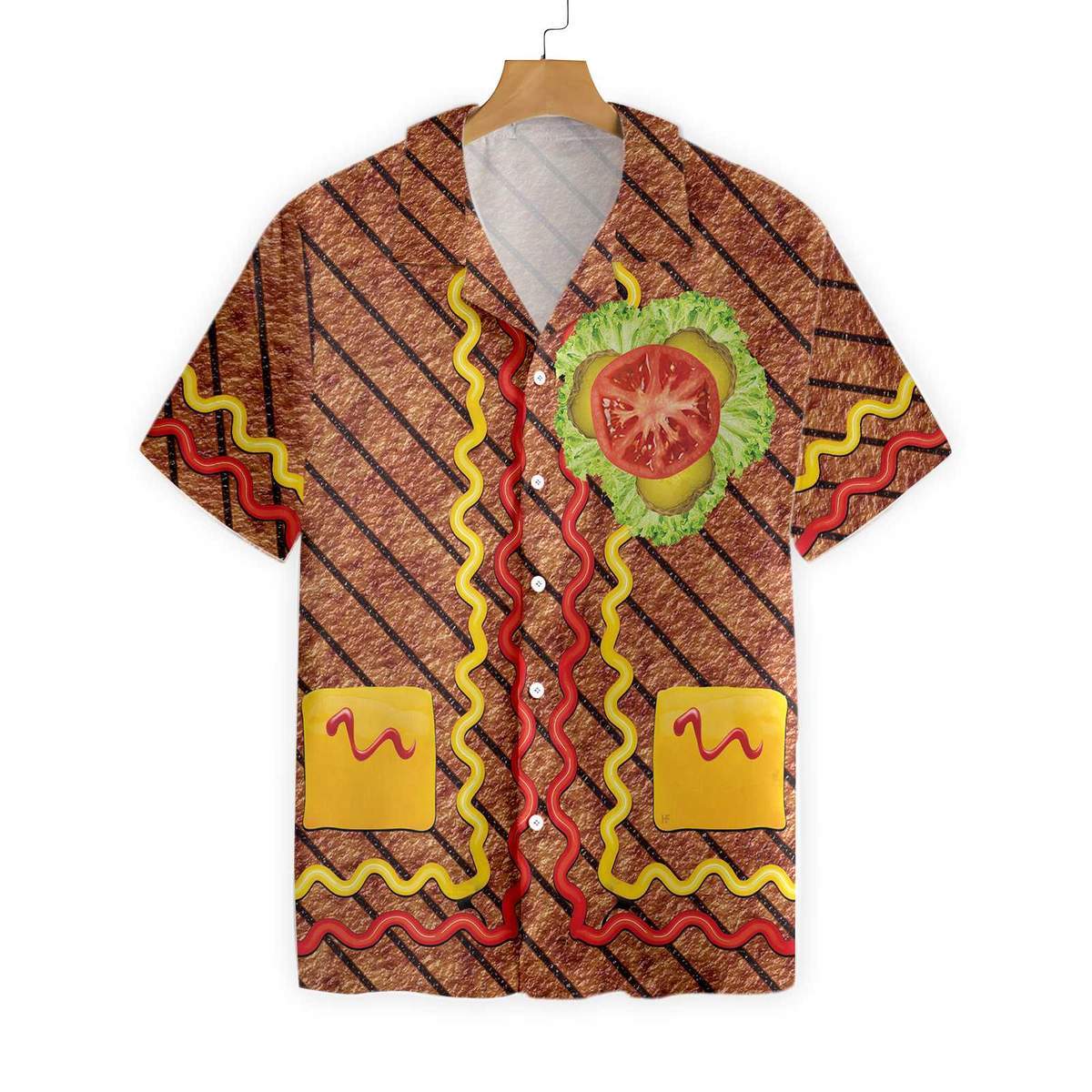 Halloween Burger Hawaii Shirt Ha102412