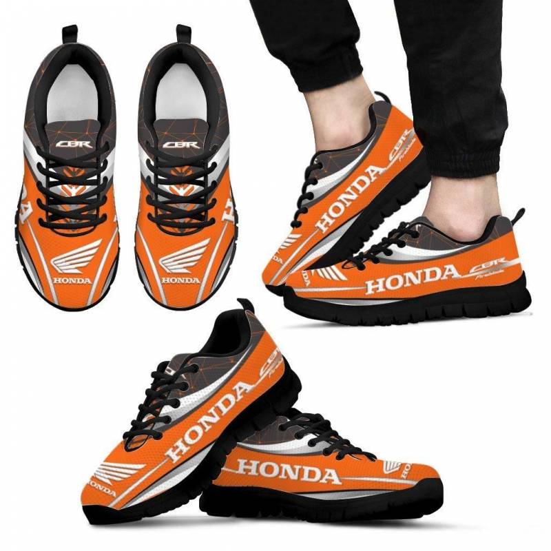 3D Printed Honda CBR- NCT Sneakers Ver1 For Men & Women (Orange)