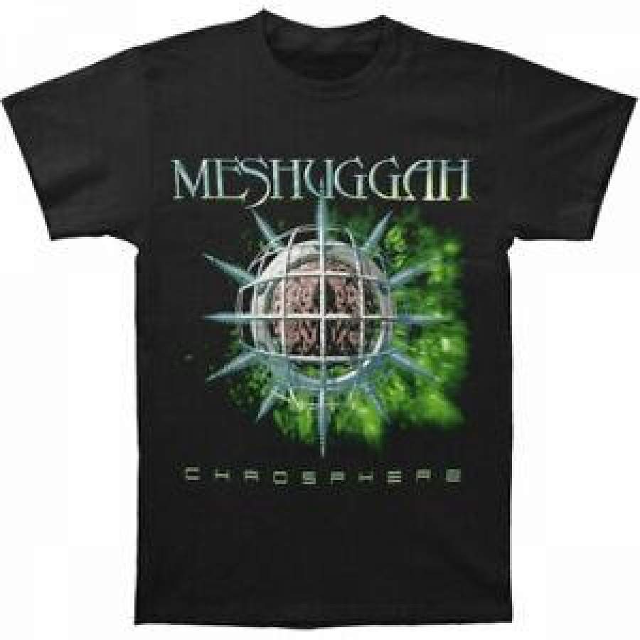 Meshuggah Men’S Chaosphere Black T-Shirt