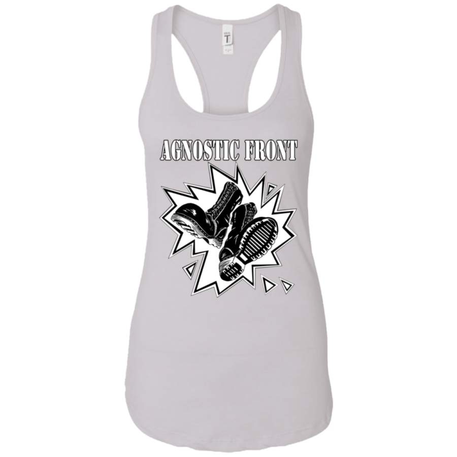 Agnostic Front logo Ladies Racerback Tank