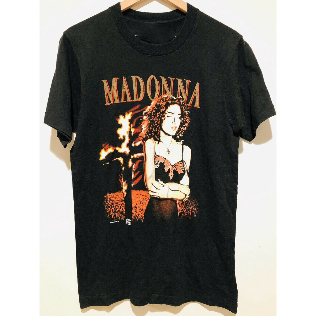 Vintage Madonna 1989 Like A Prayer Shirt Reprint Tee Men All Size S-5XL