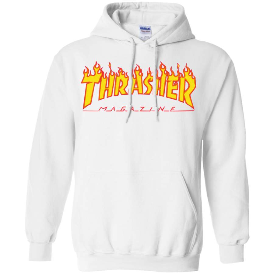 Thrasher Magazine Flame Pullover Hoodie