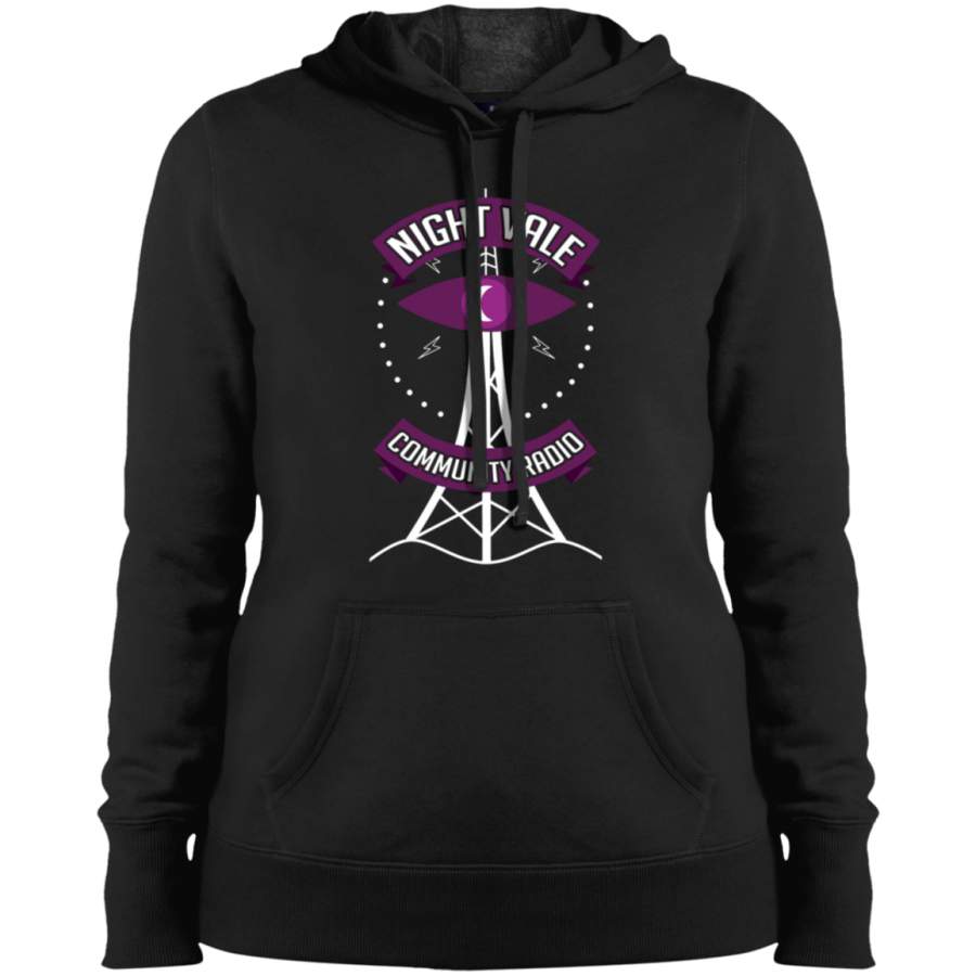 AGR Night Vale Community Radio Ladies’ Pullover Hooded Sweatshirt