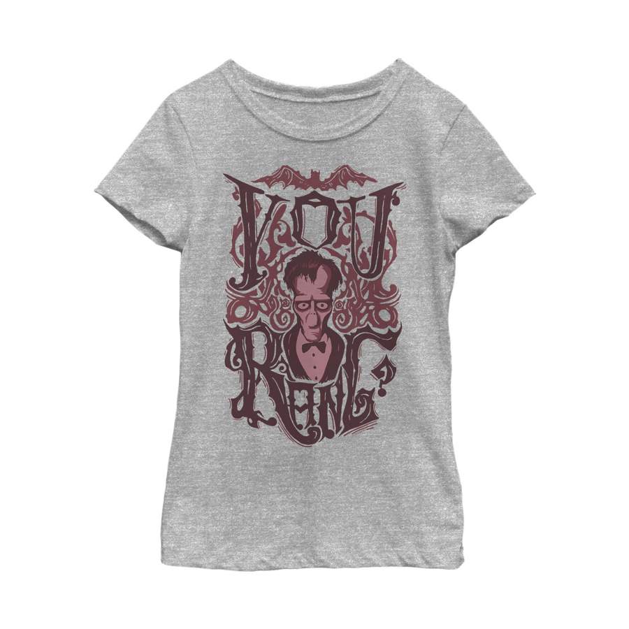 Addams Family Girl’s Lurch Ornate You Rang  T Shirt