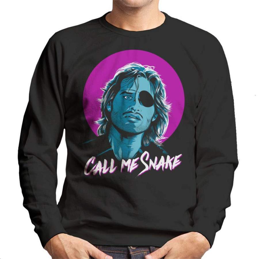 Escape From New York Call Me Snake Men’s Sweatshirt