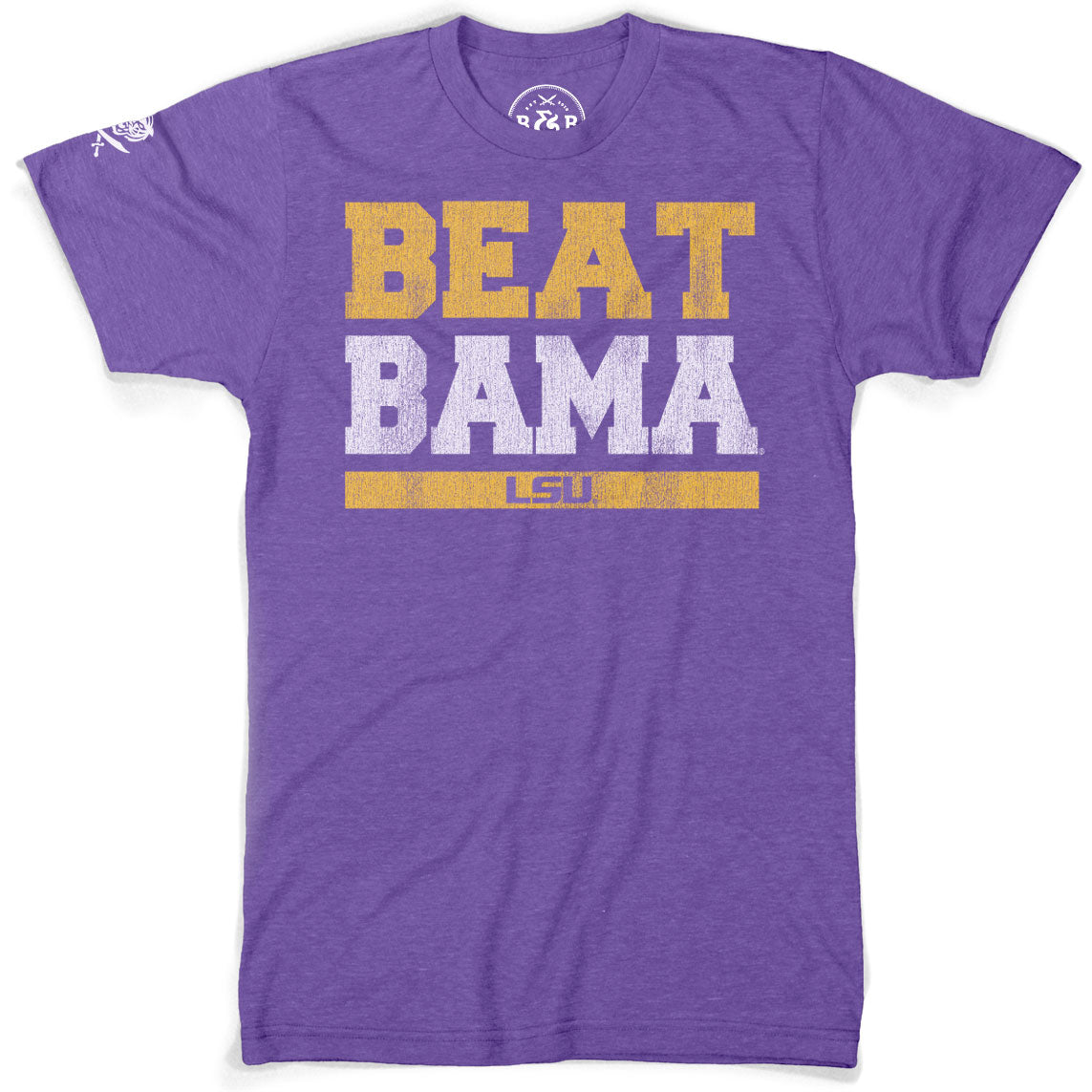 B&B Dry Goods LSU Tigers Beat Bama T-Shirt – Purple