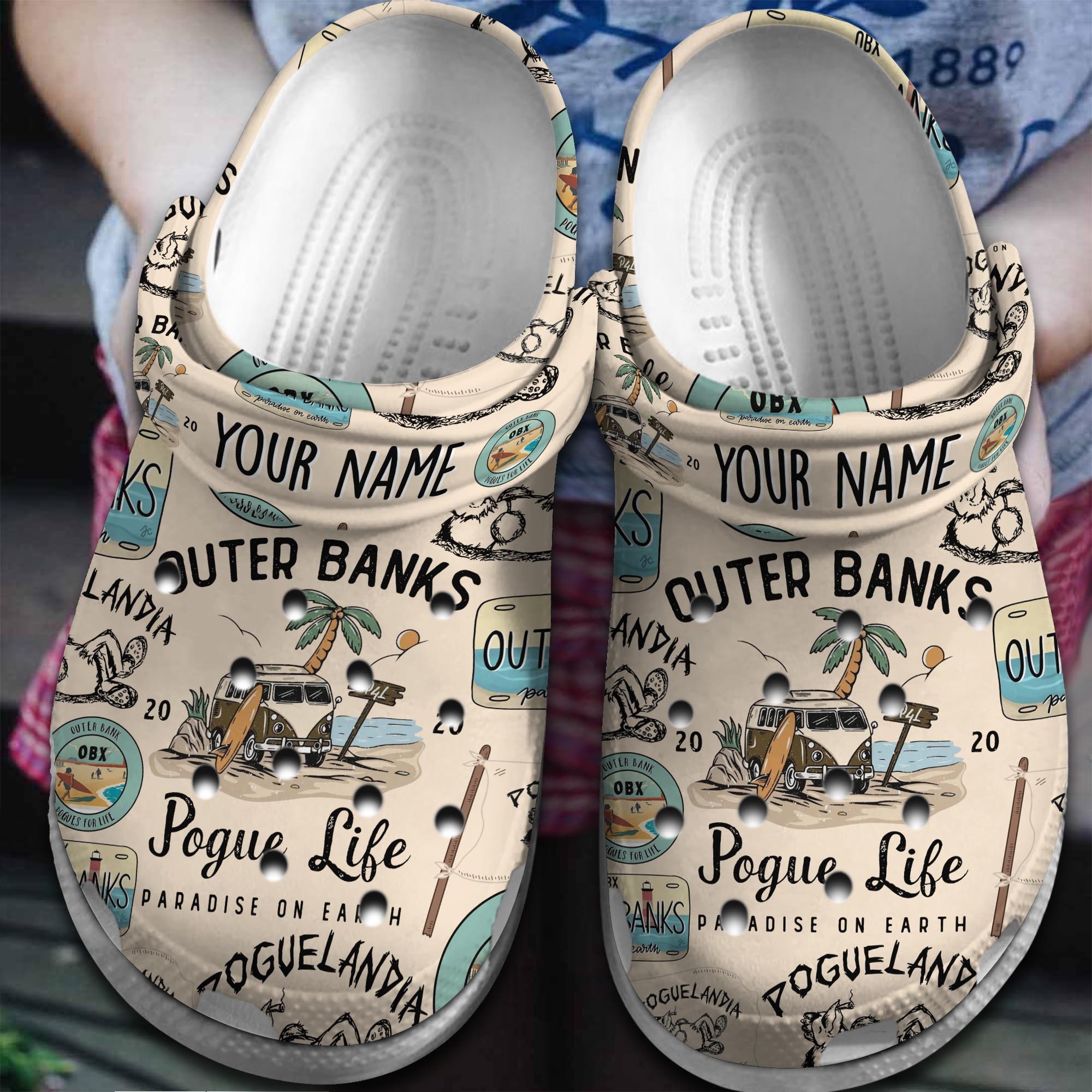 Outer Banks Tv Series Crocss Clogs For Men Women And Kid 4Qeecxek-2