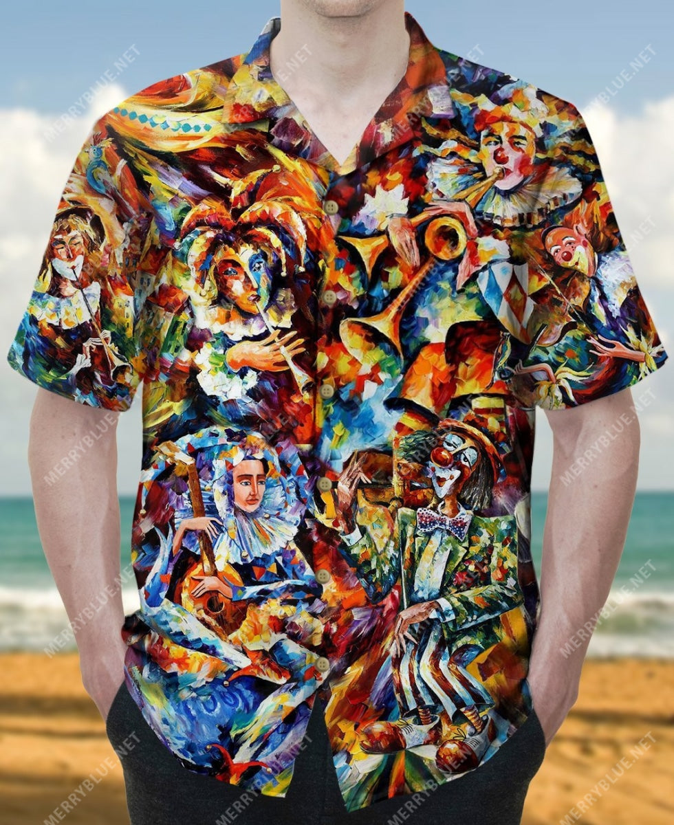 Entertain A Clown And You Become Part Of The Circus Unisex Hawaii Shirt Ha40167