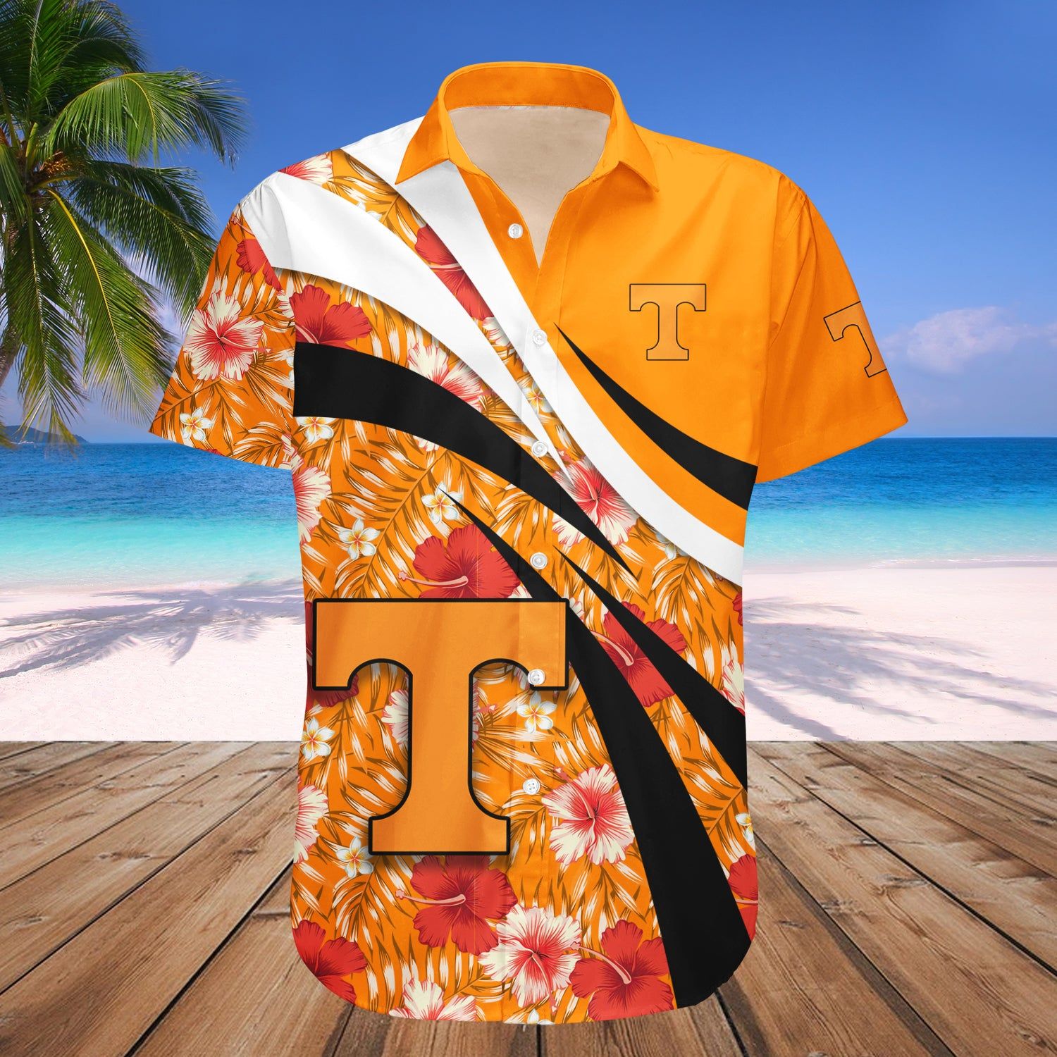 Tennessee Volunteers Hawaii Shirt Hibiscus Sport Style – NCAA