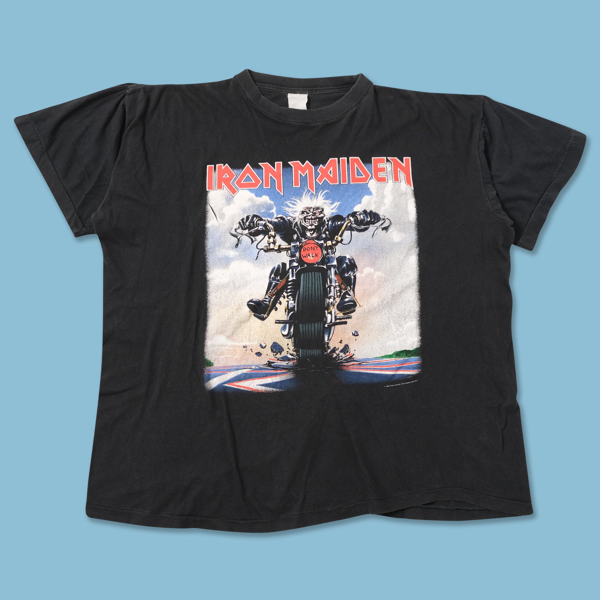 Vintage 1989 Iron Maiden T-Shirt Xlarge