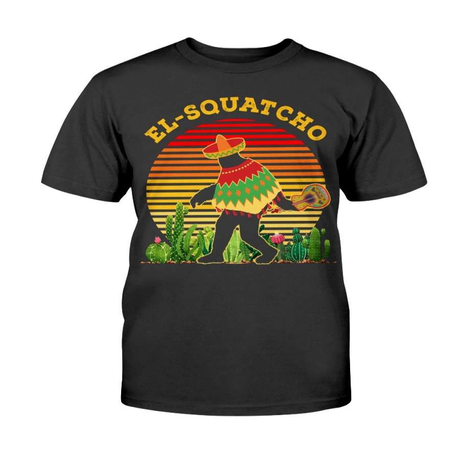 Vintage Retro El Squatcho Mexican Order Shirt