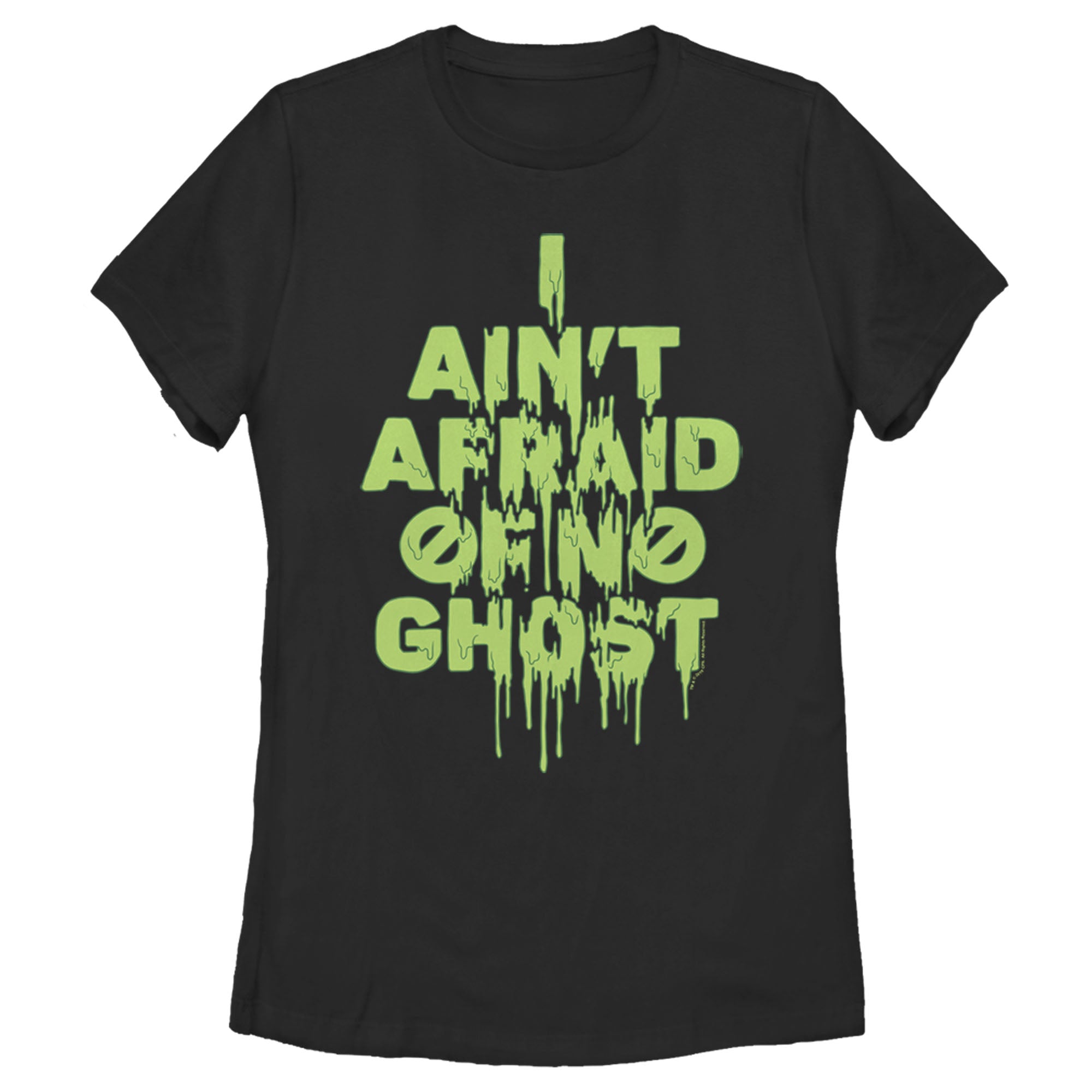 Women’S Ghostbusters I Ain’T Afraid Of No Ghost Streak T-Shirt