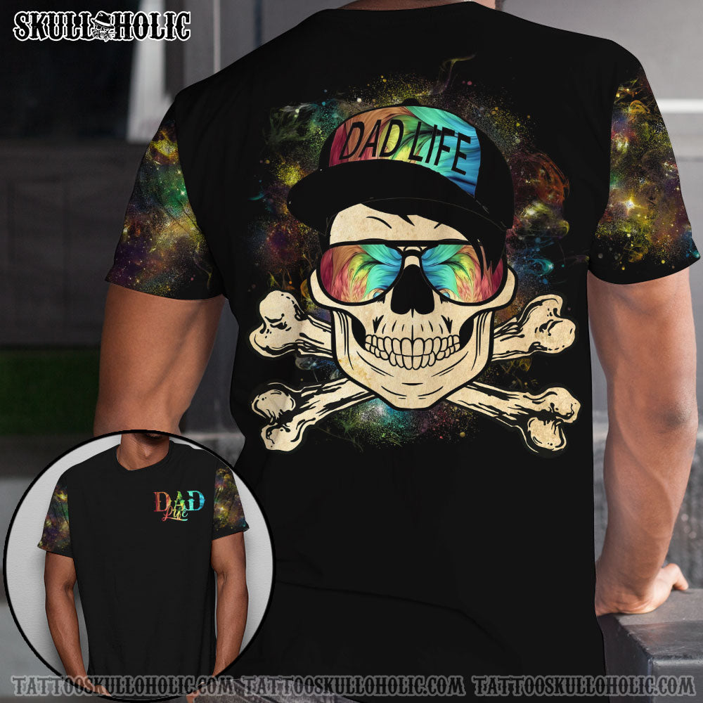 Skull Couple Dadlife Momlife All Over Print – Latg1301223Ha