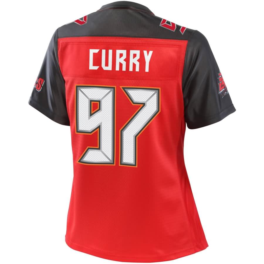 Vinny Curry Tampa Bay Buccaneers NFL Pro Line Womens Player Jersey – Red