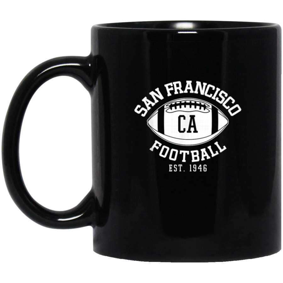 Vintage San Francisco Football SF Cali Retro Gameday Mug