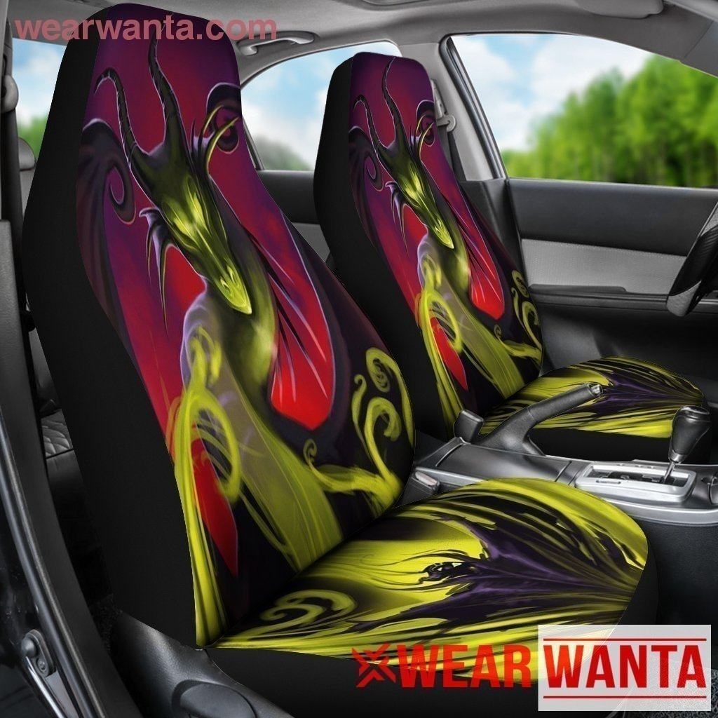 Maleficent Power Car Seat Covers Fan Villain T Idea Oralie Shop