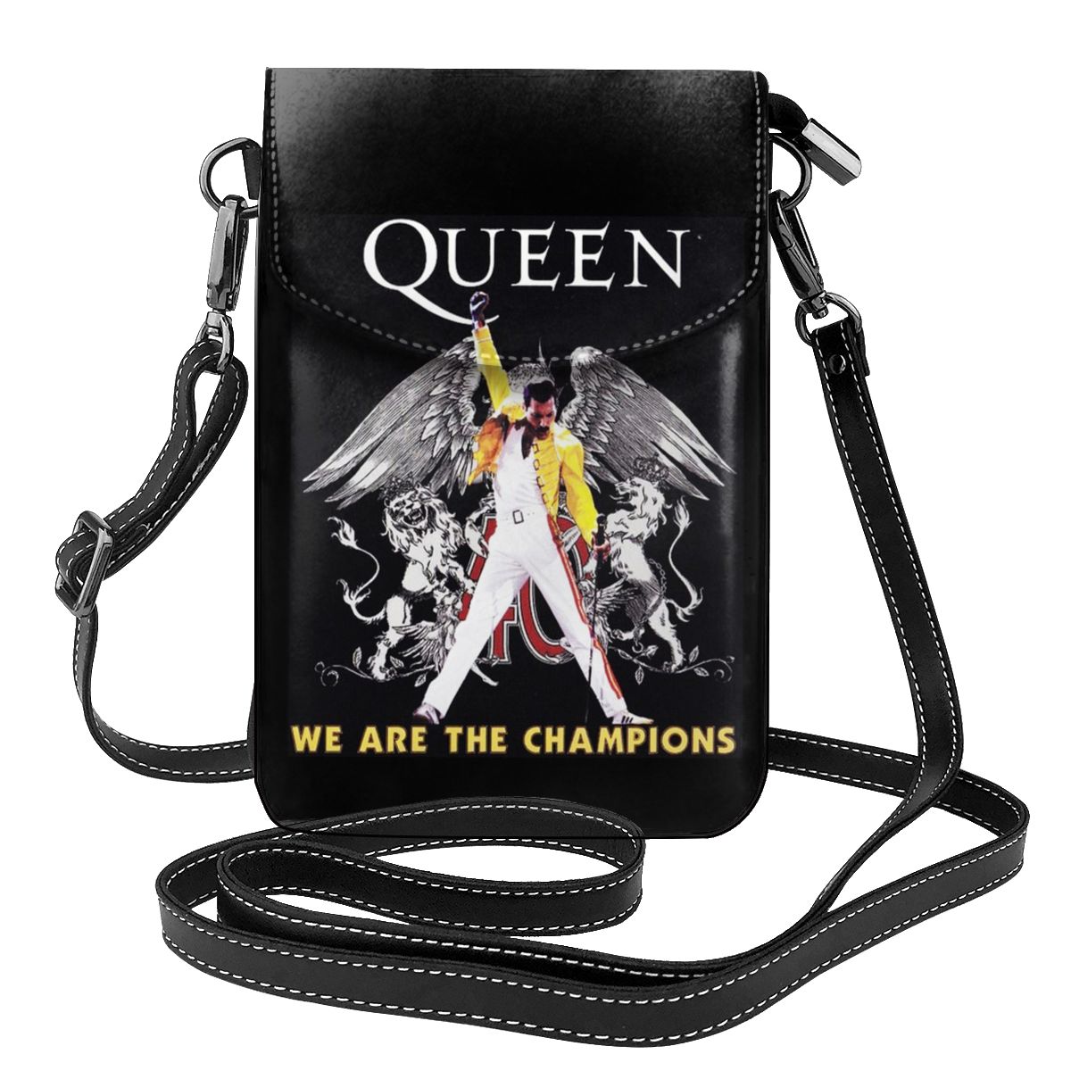 Queen Freddie Mercury Shoulder Bag Music Female Fashion Women Bags Vintage Leather Outdoor Purse alx