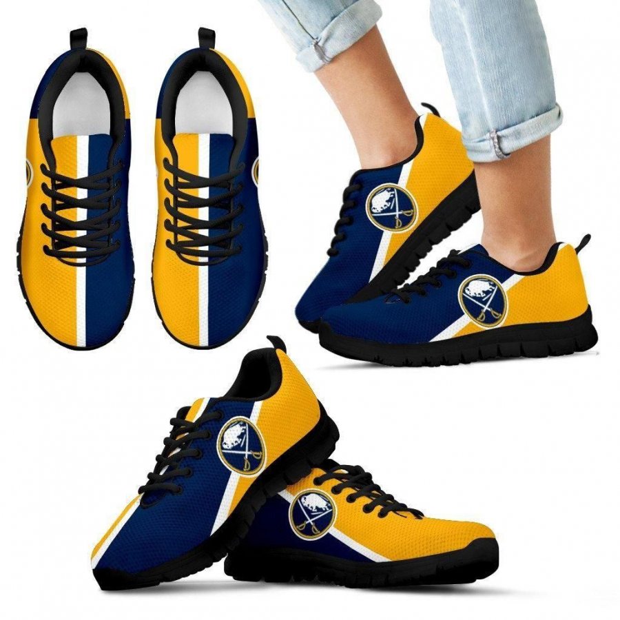 Dynamic Aparted Colours Beautiful Logo Buffalo Sabres Sneakers