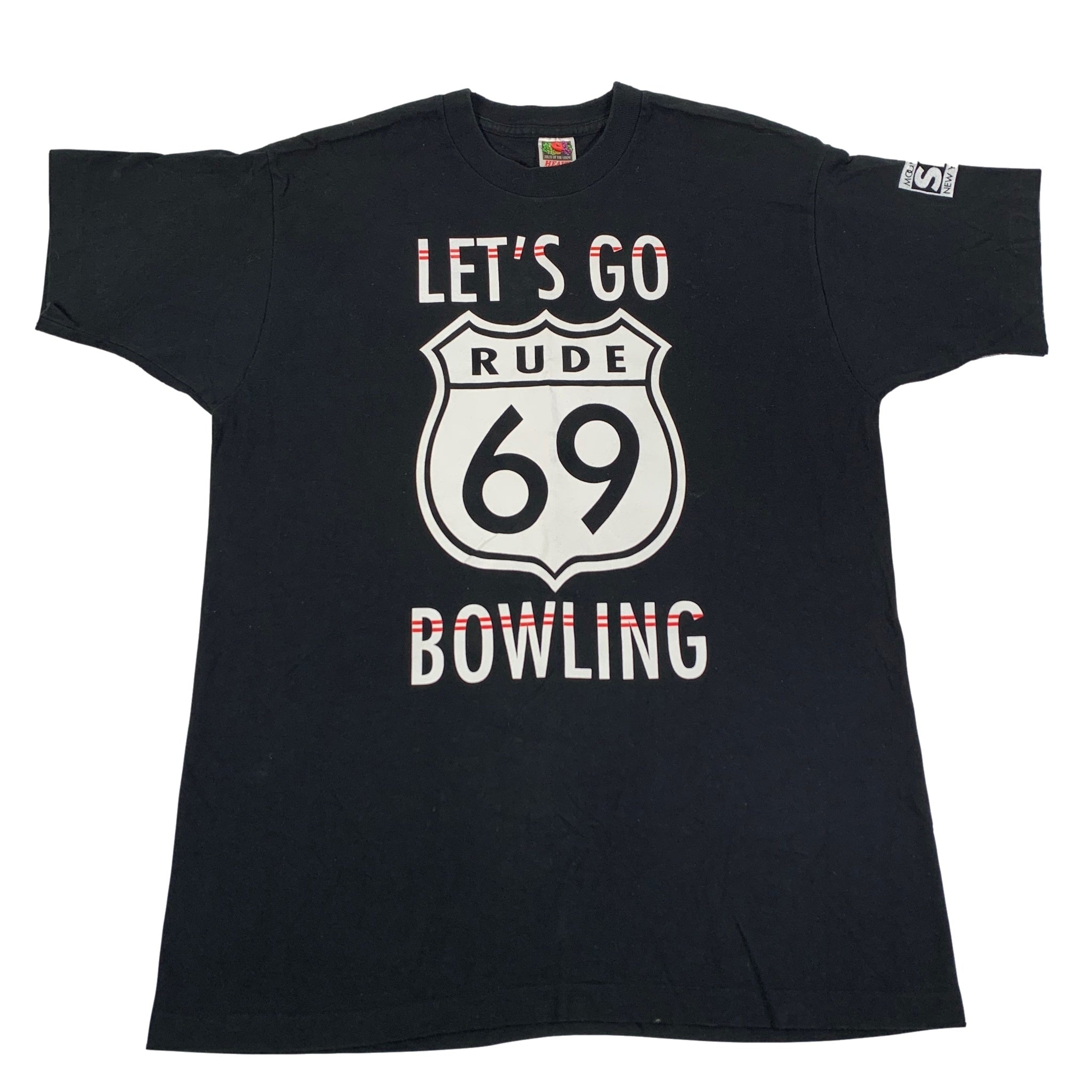 Vintage Let’s Go Bowling “Rude 69” T-Shirt