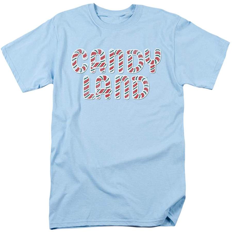 Candy Land Candy Cane Logo T Shirt