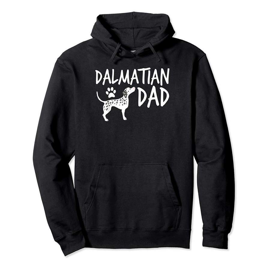 Dalmatian Dad Cute Dog Puppy Pet Animal Lover Gift Hoodie Premium Tee