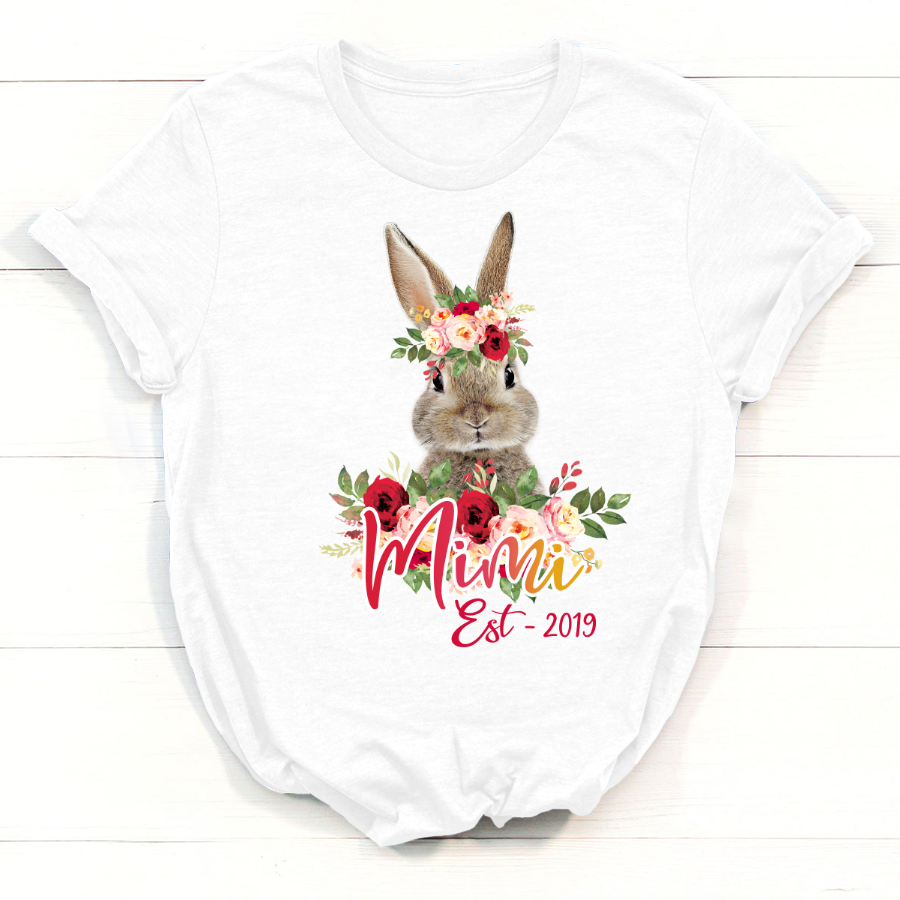 Bunny Flower Mimi Est T-Shirt