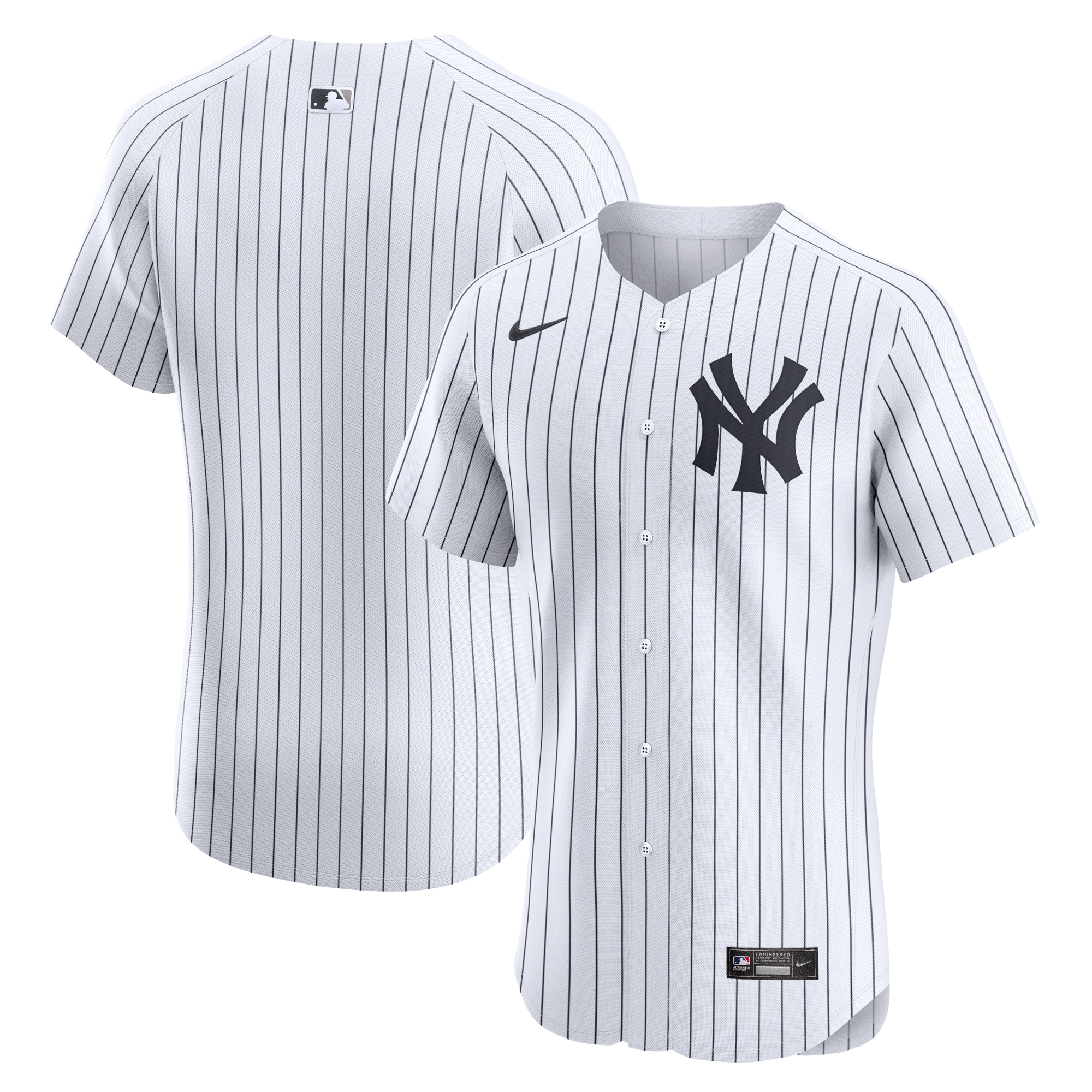 New York Yankees Home Elite Jersey – White