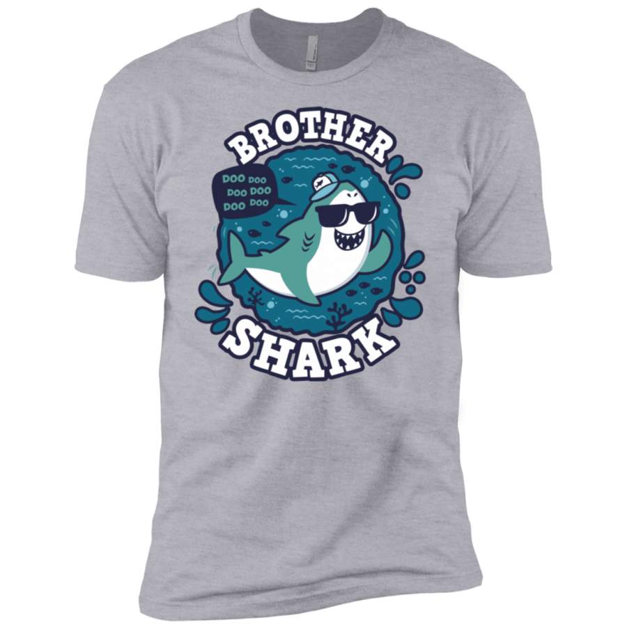 Shark Family trazo – Brother Men’s Premium T-Shirt