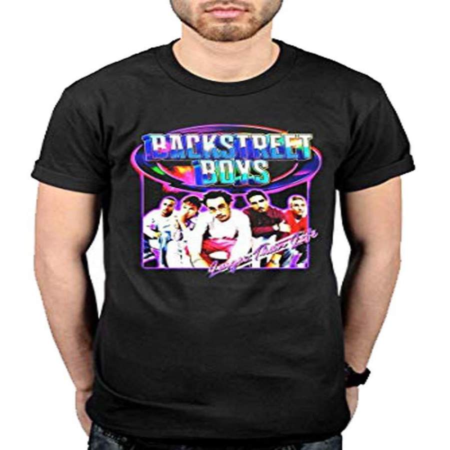 Backstreet Boys Larger Than Life Men’s T-Shirt Black