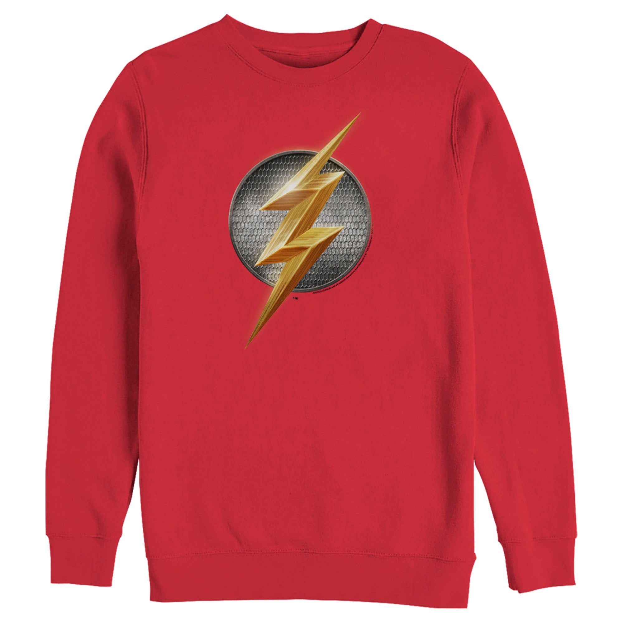 Zack Snyder Justice League Men’S The Flash Logo  Sweatshirt