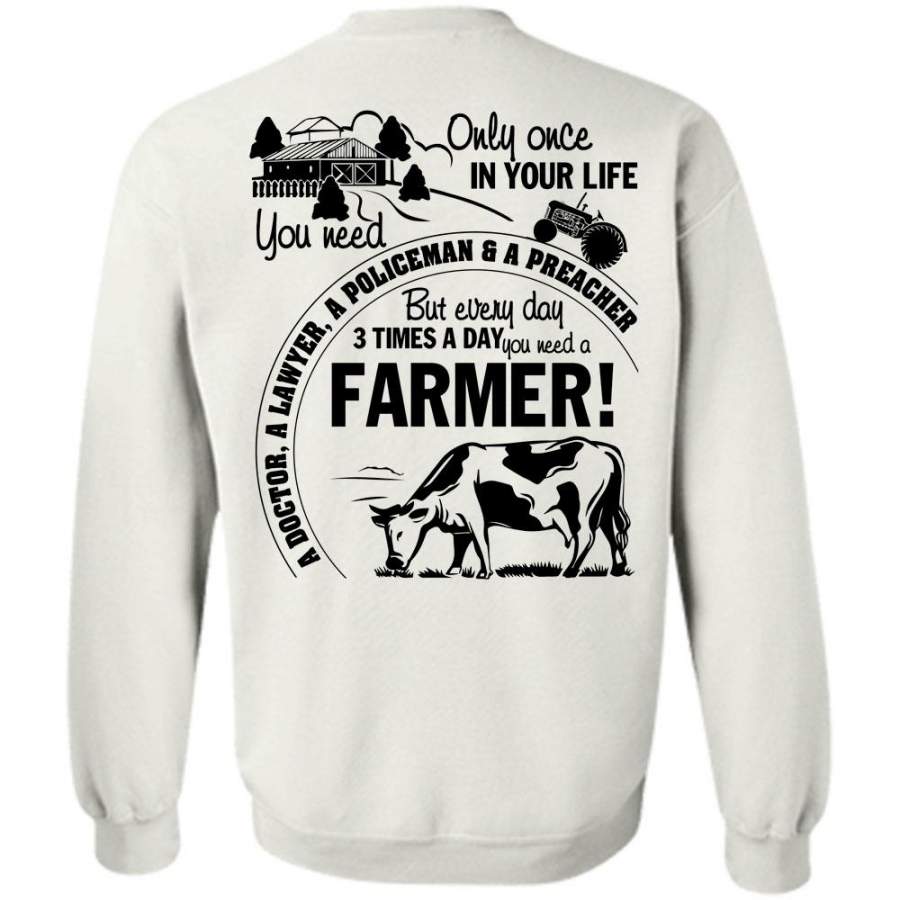 I Love Farming T Shirt, You Need A Farmer Sweatshirt