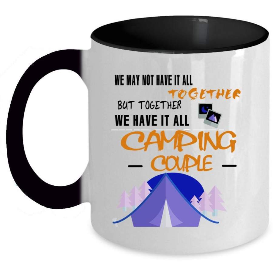 Lovely Gift For Couple Coffee Mug, Camping Couple Accent Mug