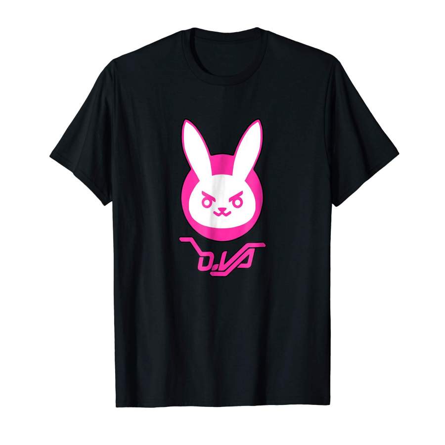 Overwatch D. Va Bunny Spray Tee Shirt