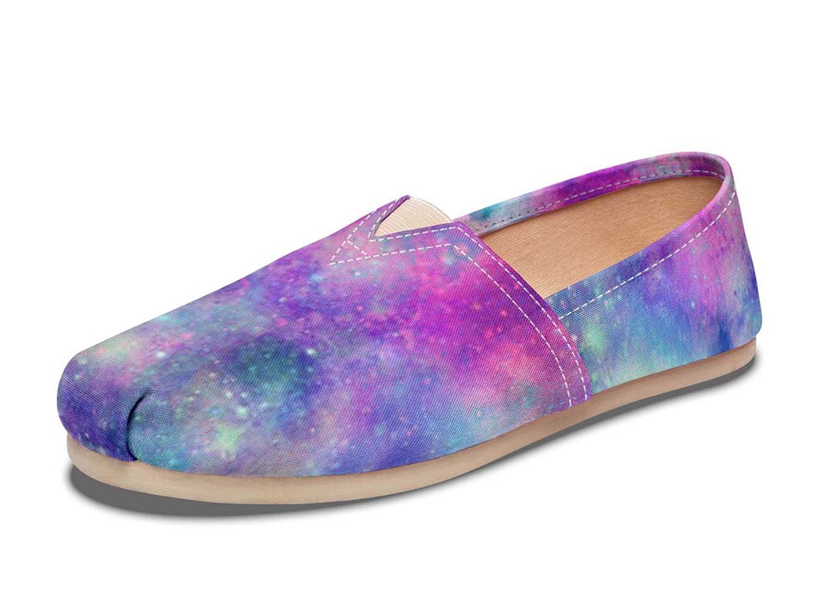 Celestial Candy, Canvas Shoes, Boho Shoes, Vegan Shoes, Men’S Shoes, Woman’S Shoes, Custom Printed, Abstractprint