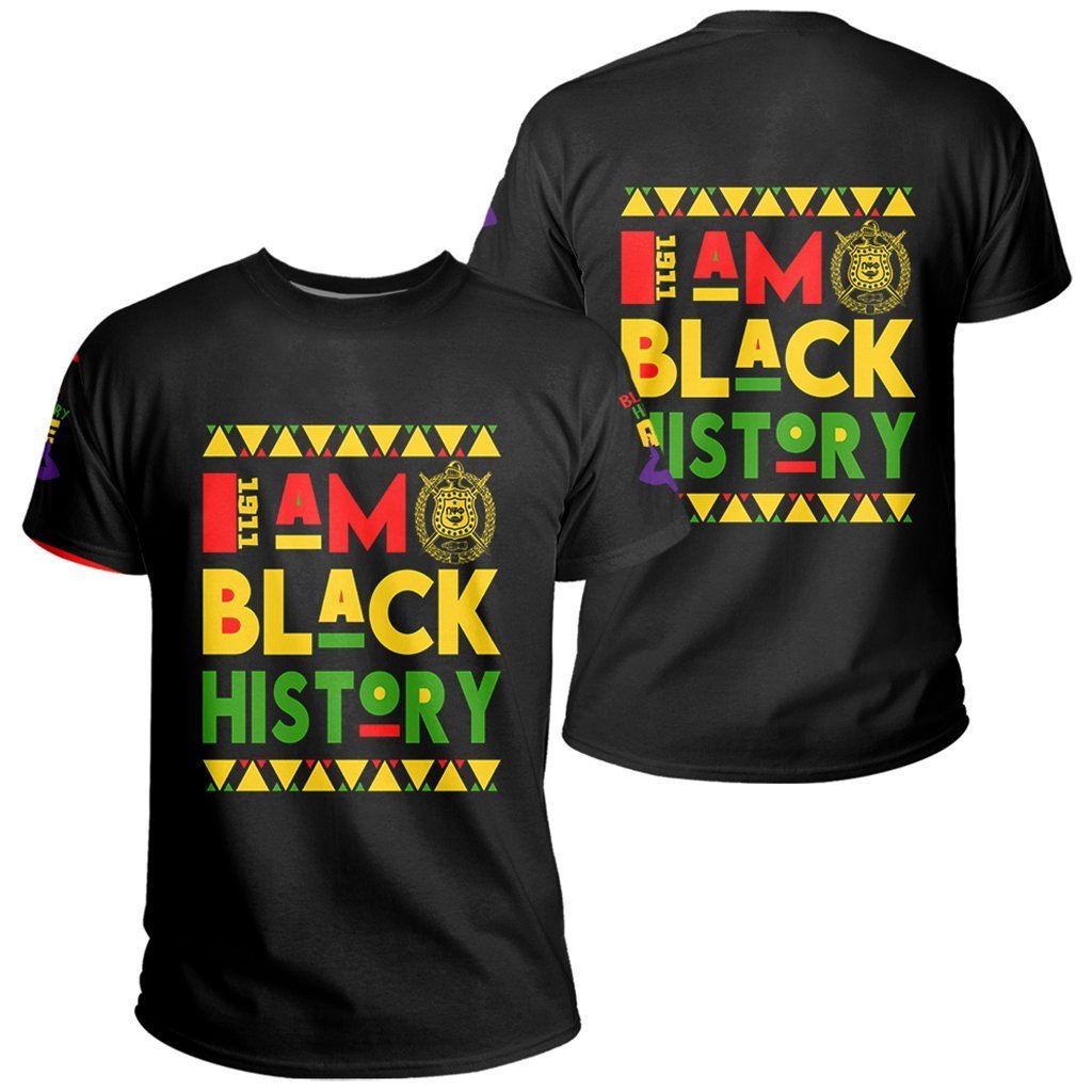 Fraternity Tshirt – Black History Omega Psi Phi Tee