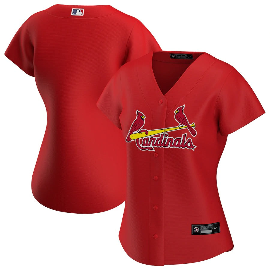 Women’S St. Louis Cardinals Nike Red Alternate Replica Team Jersey