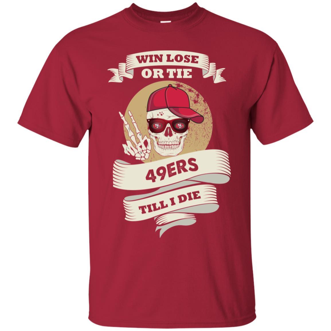 Cute Skull Say Hi San Francisco 49ers Tshirt For Fans