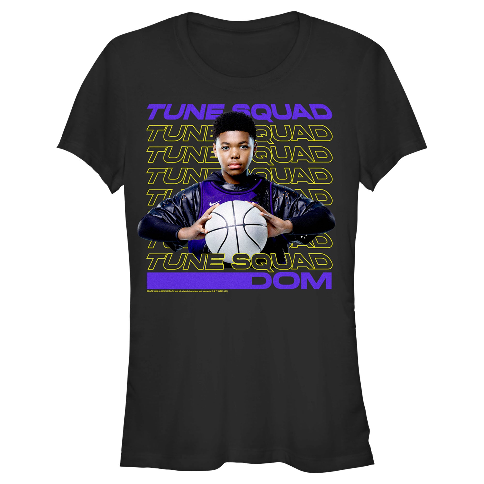 Space Jam: A New Legacy Junior’S Dom James Tune Squad  T-Shirt