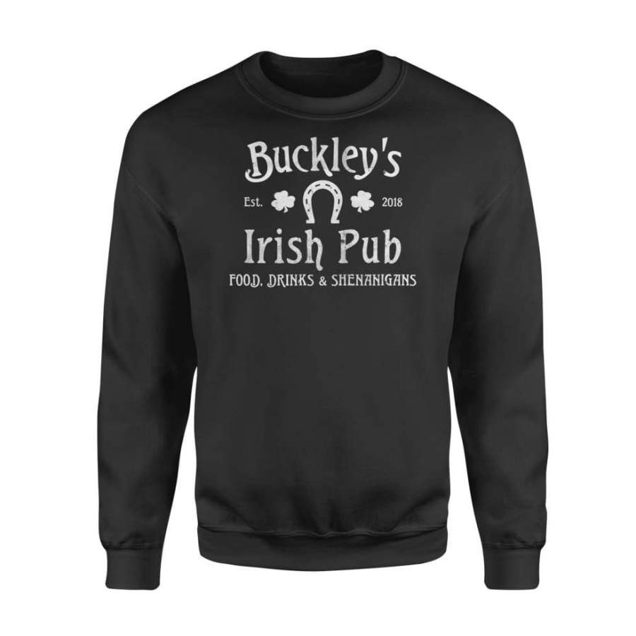 Buckley's Irish Pub St. Patrick's Day Party - Standard Fleece Sweatshirt