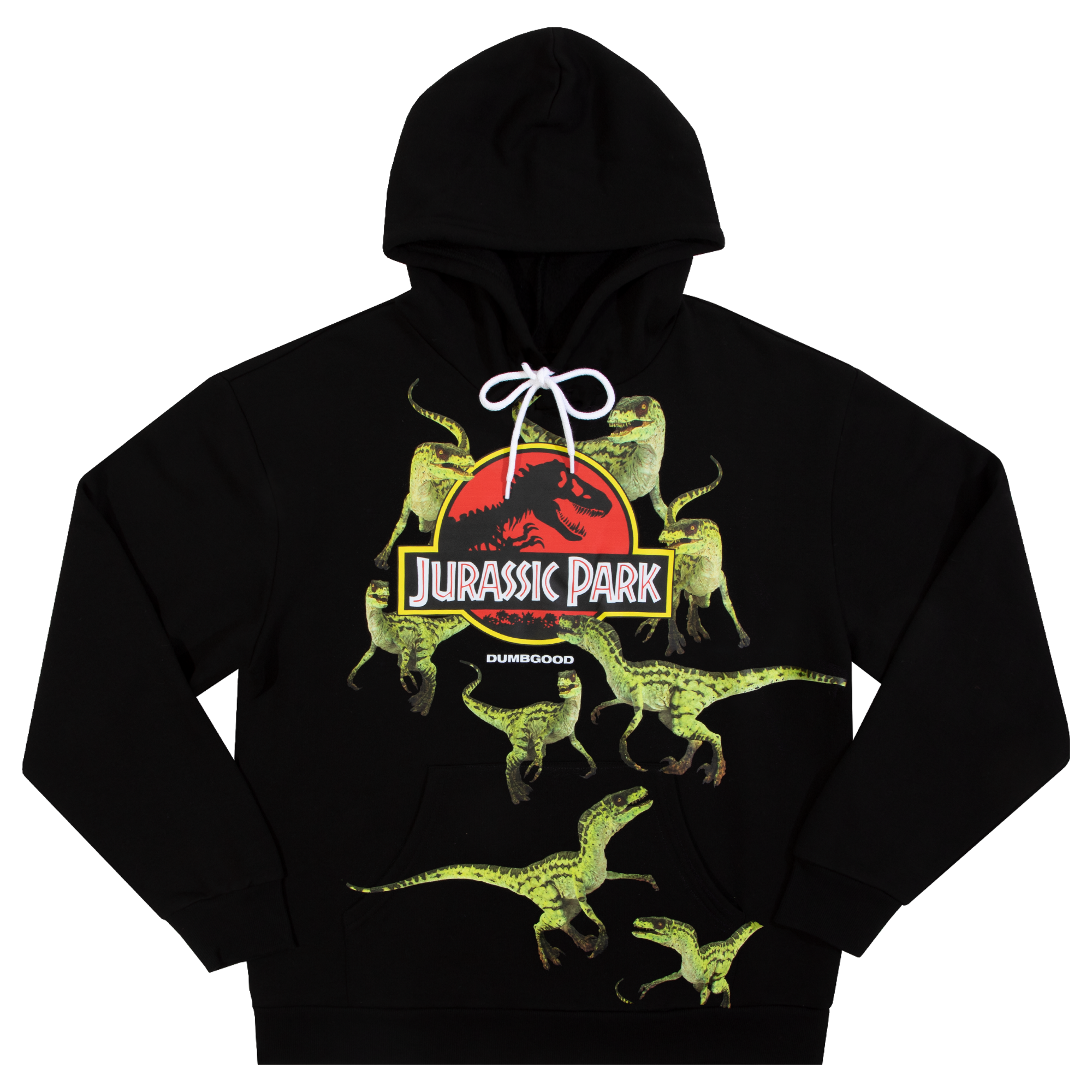 Wrap Around Raptors Black Hoodie