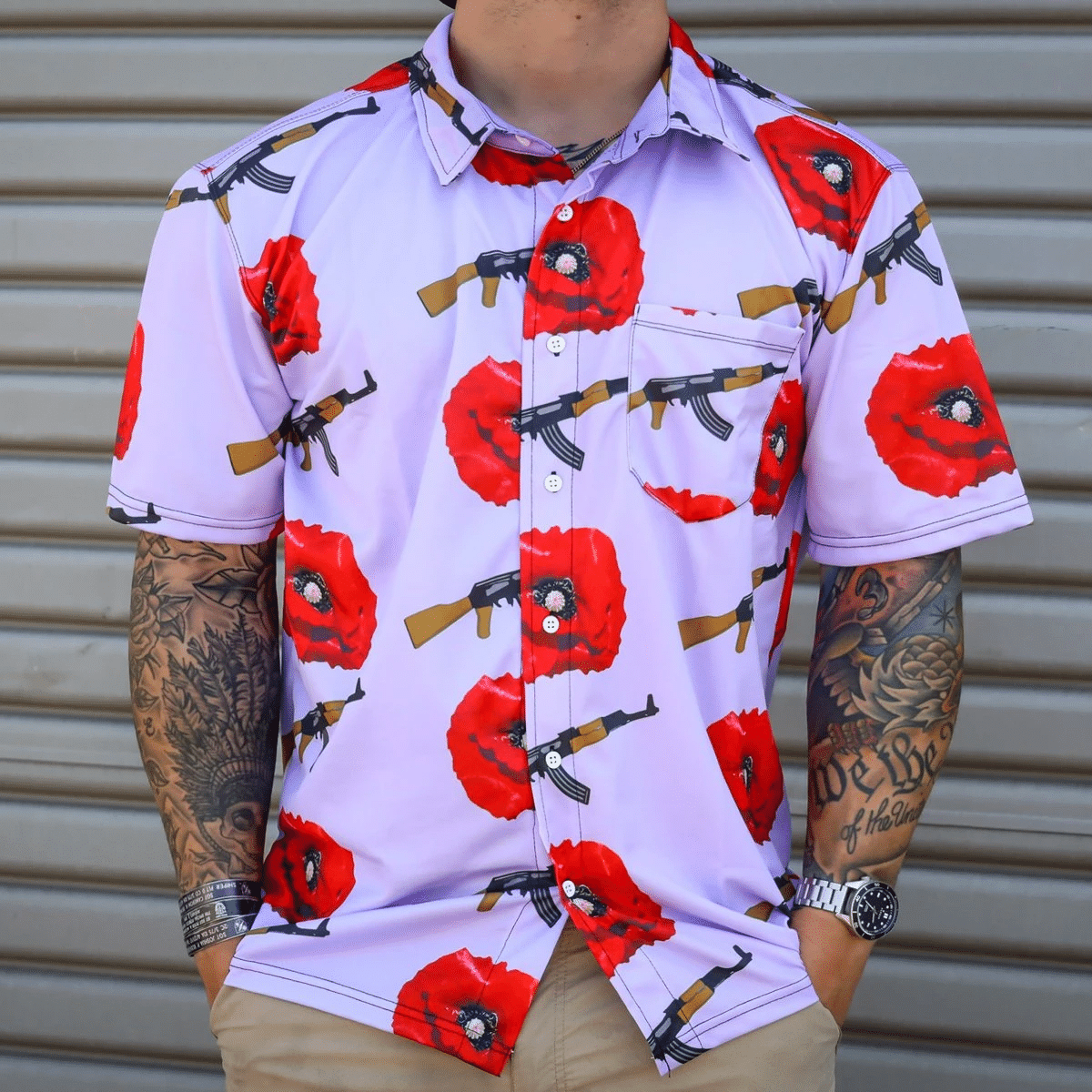 Aloha Ak47 Hawaiian Shirt 1