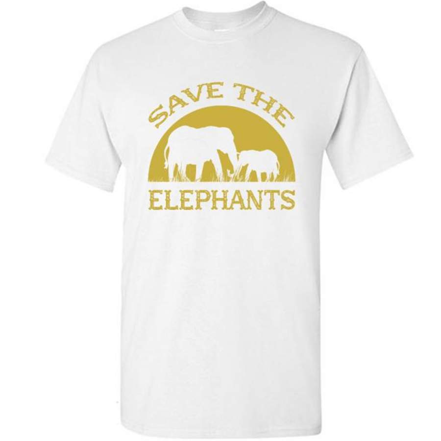 Save The Elephants – Gildan Short Sleeve Shirt