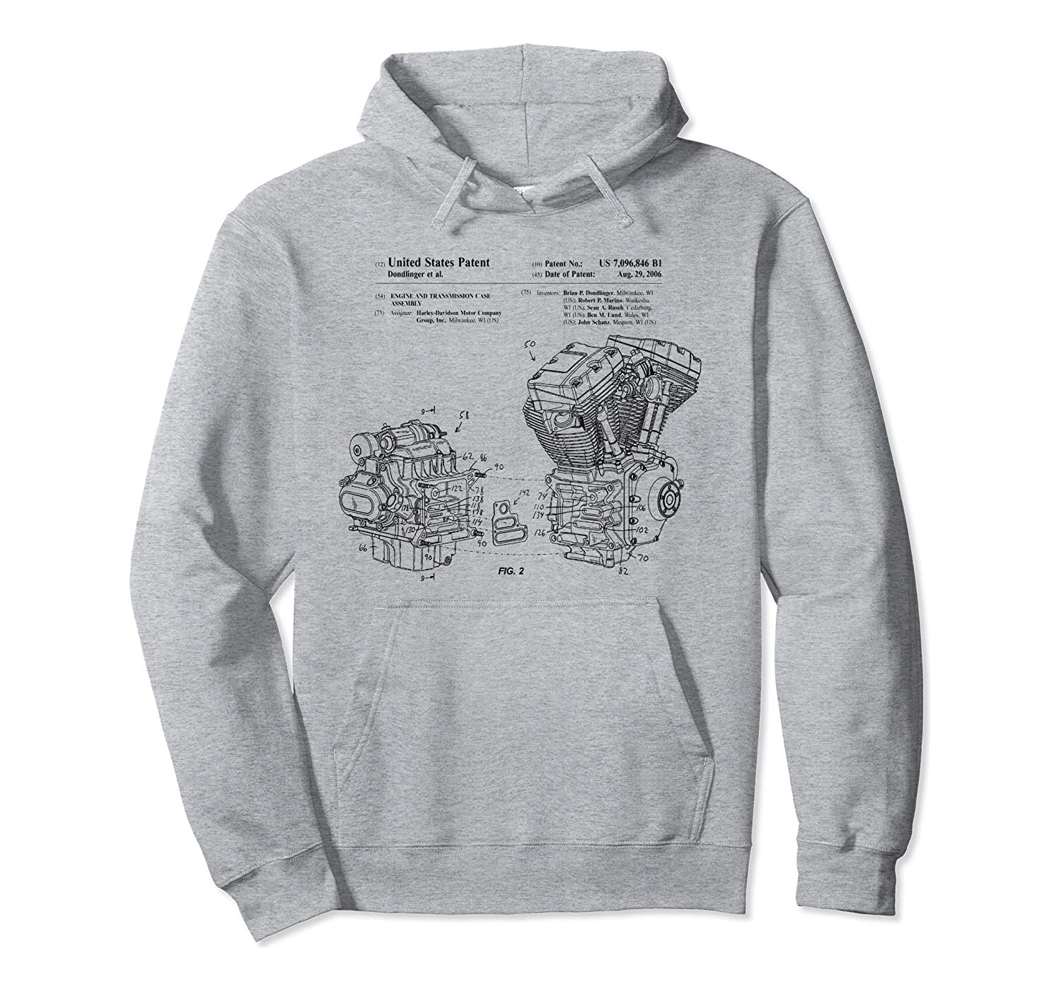 Vintage Patent Print 2006 Motorbike Engine Motorcyclist Gift Pullover Hoodie, T-Shirt, Sweatshirt, Tank Top