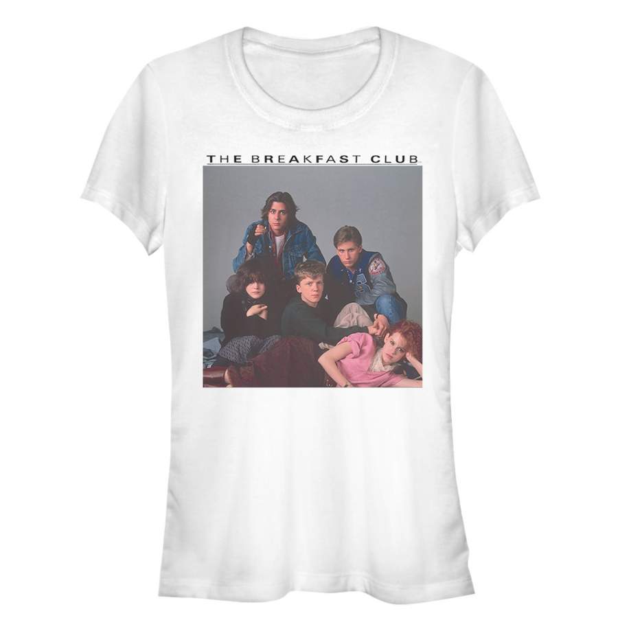 The Breakfast Club Junior’s Detention Group Pose  T Shirt