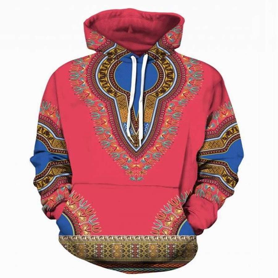 3D Traditional Print Hoodies Men Women 2018 Fashion African Dashiki Hoodie Sweatshirts Men Hip Hop Streetwear Hoody Tracksuit