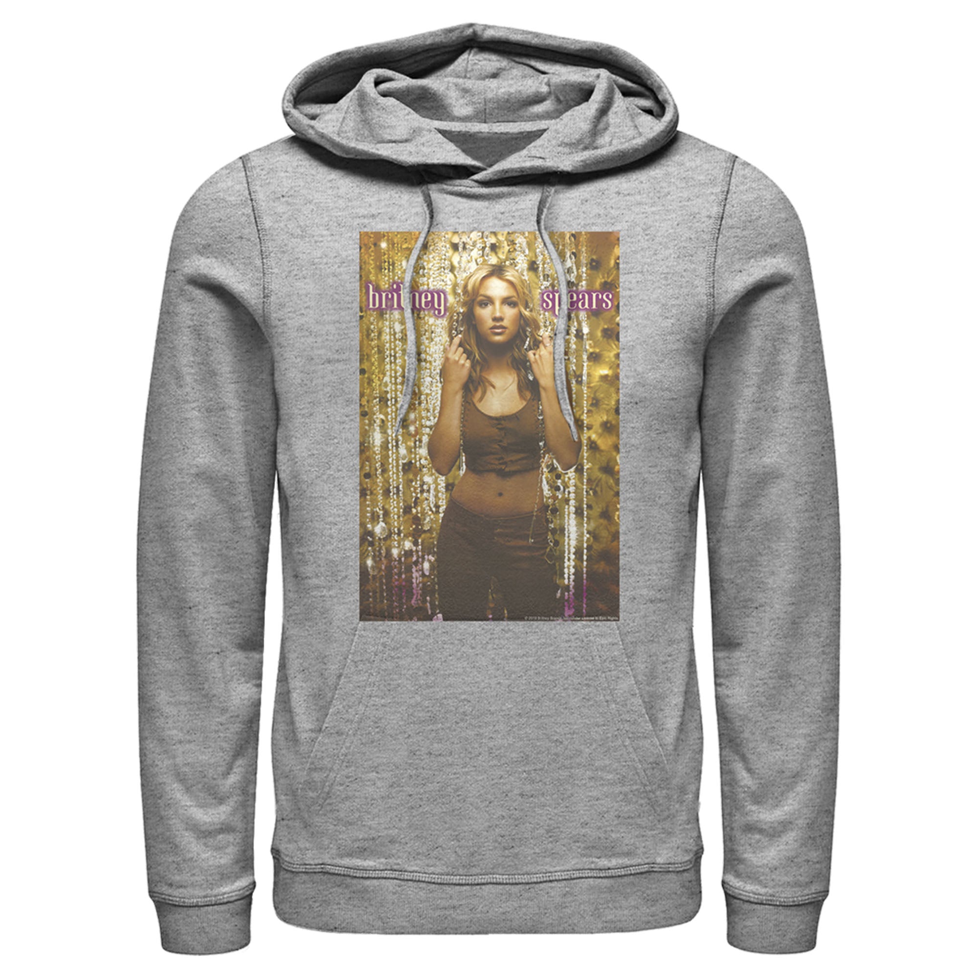 Britney Spears Men’S Oops I Did It Again Album Cover  Pull Over Hoodie